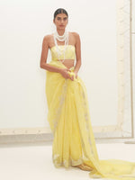 The Eve Saree In Lemon
