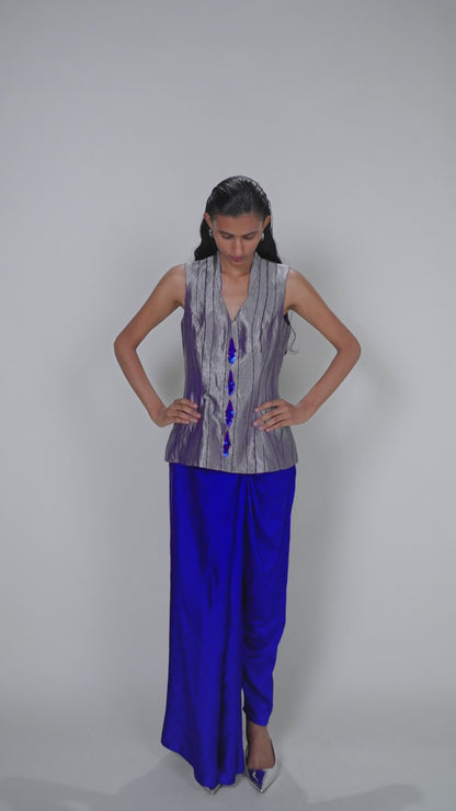 Beliza Handwoven Silk Dhoti Pants