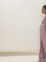 The Coco Saree In Mauve
