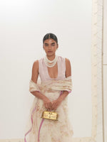 The Emma Saree In Off-White