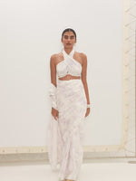 The Ruby Saree In Off-white