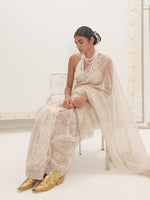 The Eva Saree In Champagne