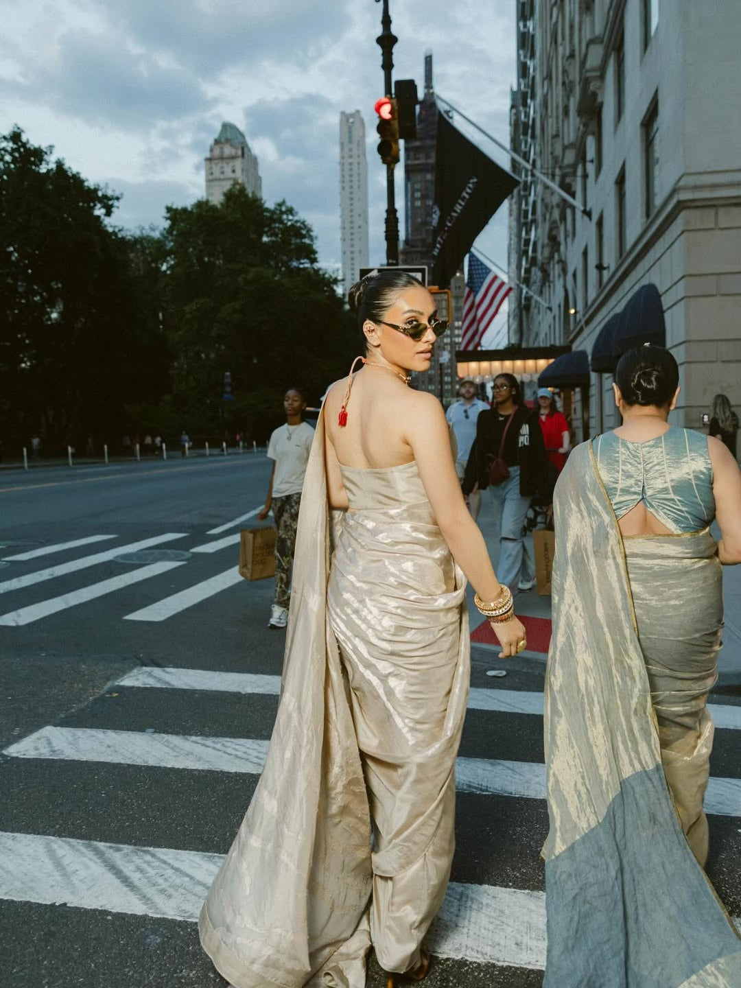 Handwoven Beige Silk Saree
