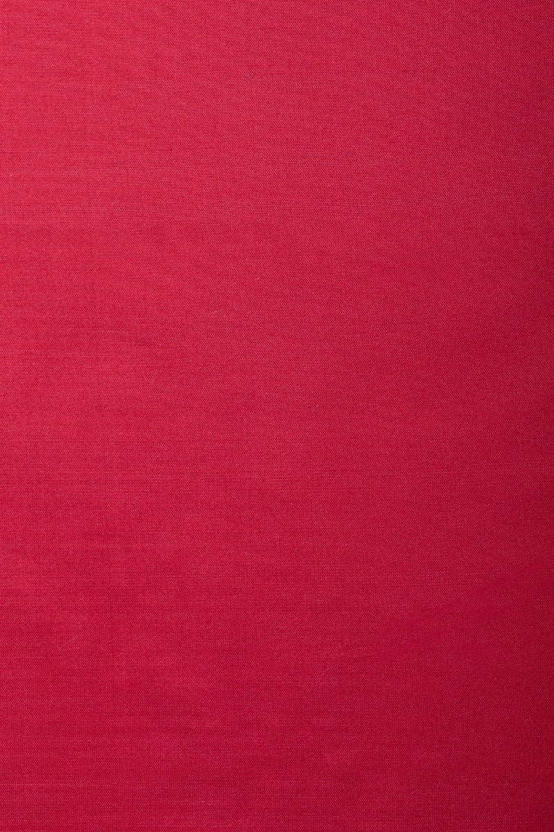 Handwoven Red Banarasi Silk Sari With Fuchsia Pink Border