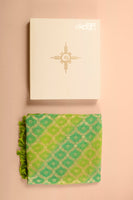 Handwoven Green Dupatta Gift Box