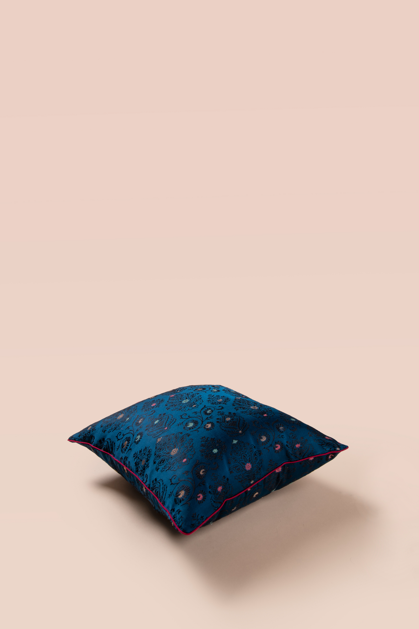 Handwoven Square Silk Cushion Cover