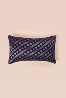 Handwoven Rectangle Reversible Silk Cushion Cover