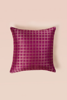 Handwoven Square Reversible Silk Cushion Cover