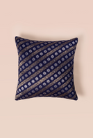 Handwoven Square Reversible Silk Cushion Cover