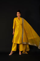 Midnight Sun Shawl Collar Kurta Set