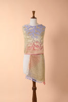 Handwoven Multi Colored Georgette Dupatta