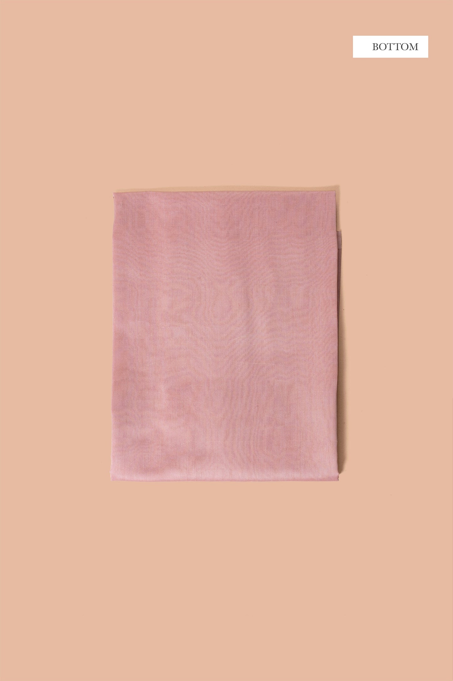 Handwoven Pink Chanderi Suit Piece