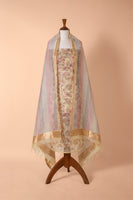 Handwoven Yellow Chanderi Suit Piece