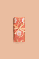 Handwoven Peach Tissue Blouse Fabric