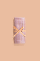 Handwoven Mauve Silk Blouse Fabric