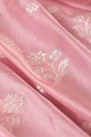 Handwoven Pink Silk Blouse Fabric