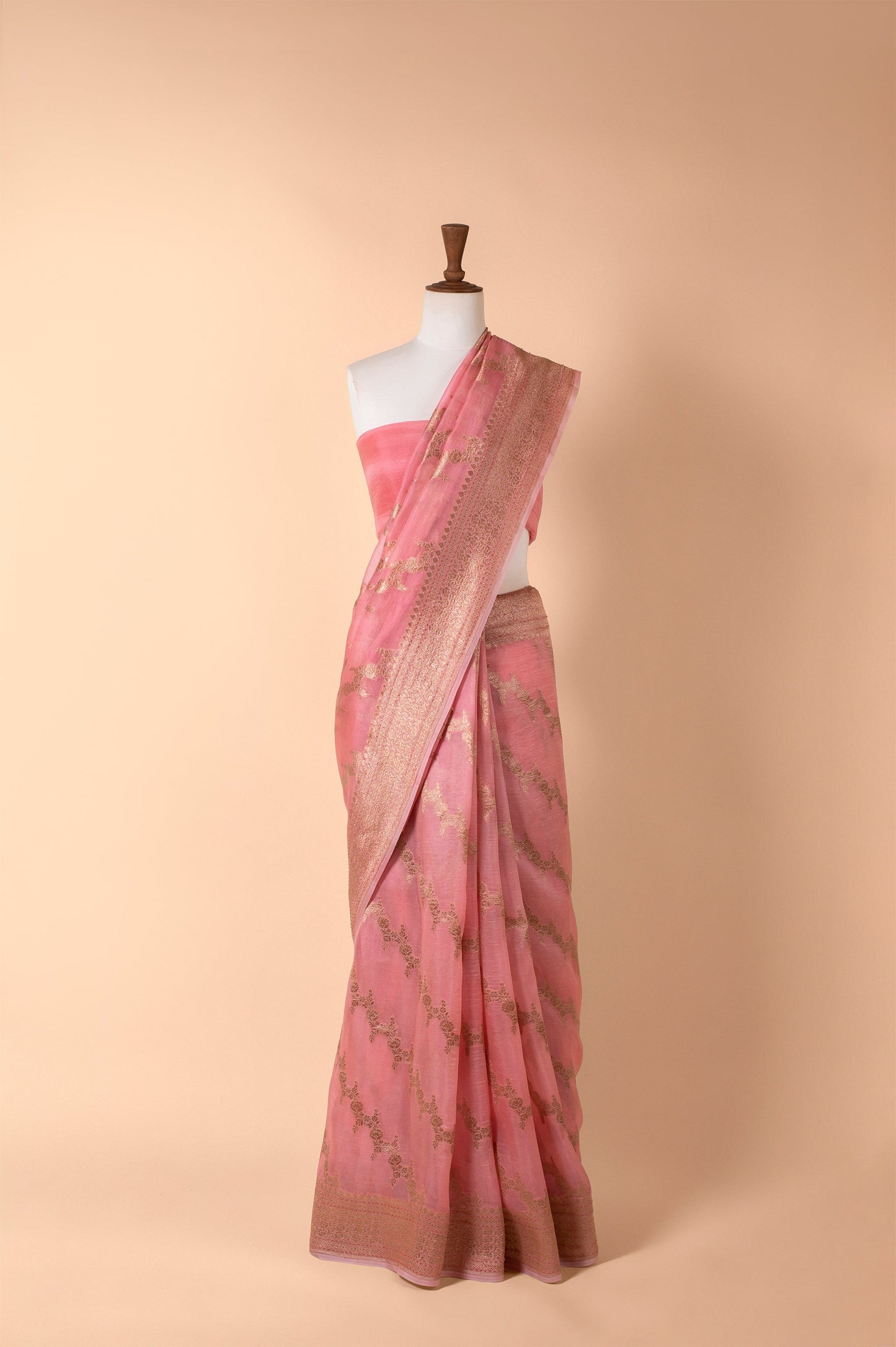 Handwoven Pink Sari Gift Box