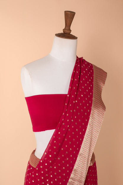 Handwoven Red Sari Gift Box