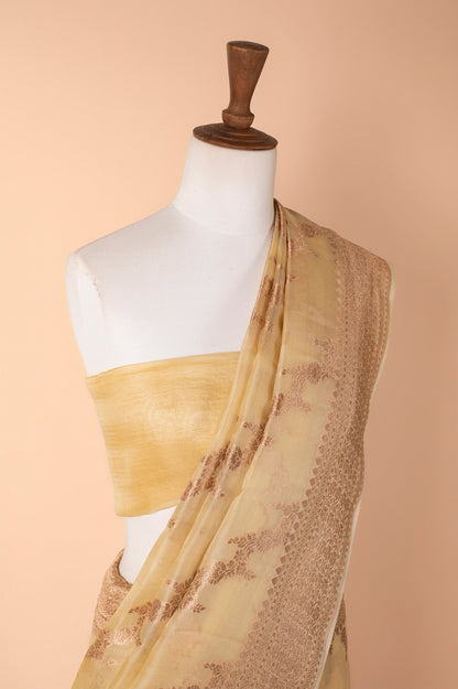 Handwoven Yellow Sari Gift Box