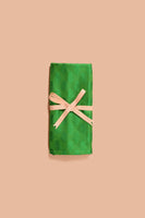 Handwoven Green Satin Silk Blouse Fabric