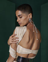 Champagne Halter Blouse