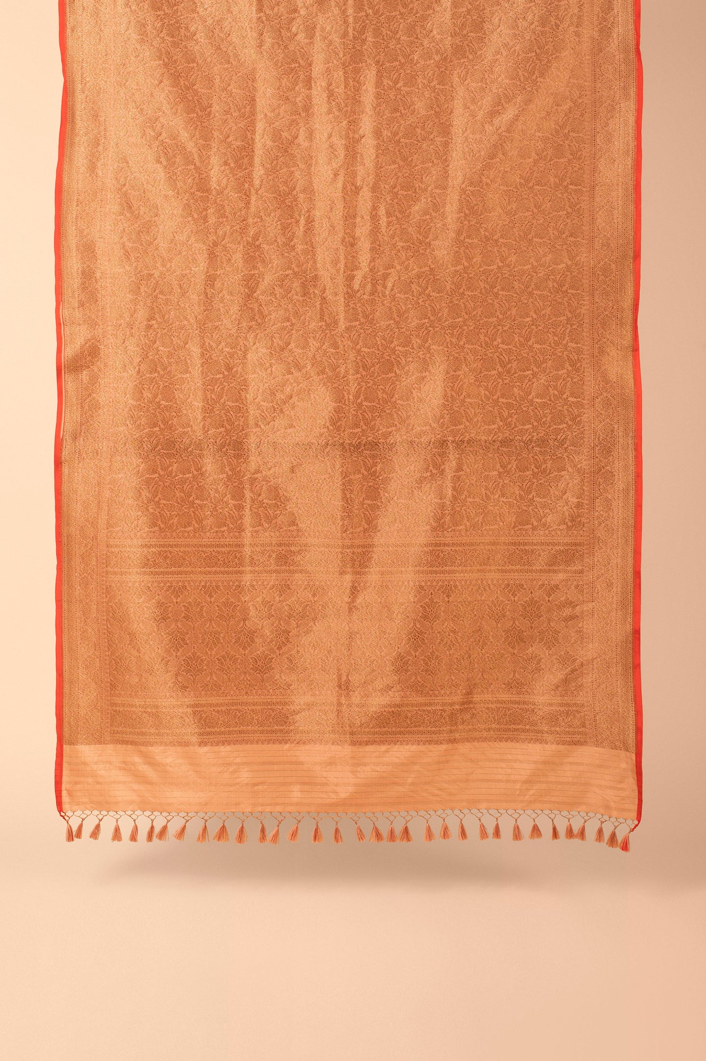 Handwoven Mauve Silk Dupatta