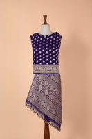Handwoven Purple Georgette Dupatta