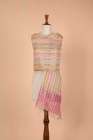 Handwoven Multicolor Organza Dupatta