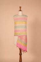 Handwoven Multicolor Georgette Dupatta