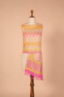 Handwoven Multicolor Georgette Dupatta