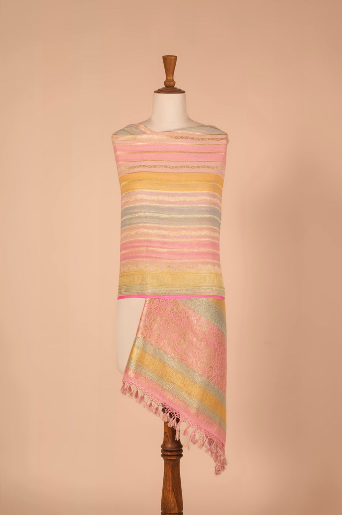 Handwoven Multicolor Georgette Dupatta