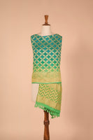 Handwoven Multicolor Bandhani Dupatta