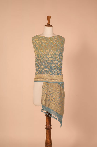 Handwoven Multicolor Bandhani Dupatta