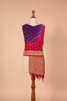 Handwoven Multicolor Bandhani Dupatta