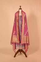 Handwoven Lavendar Silk Suit Piece