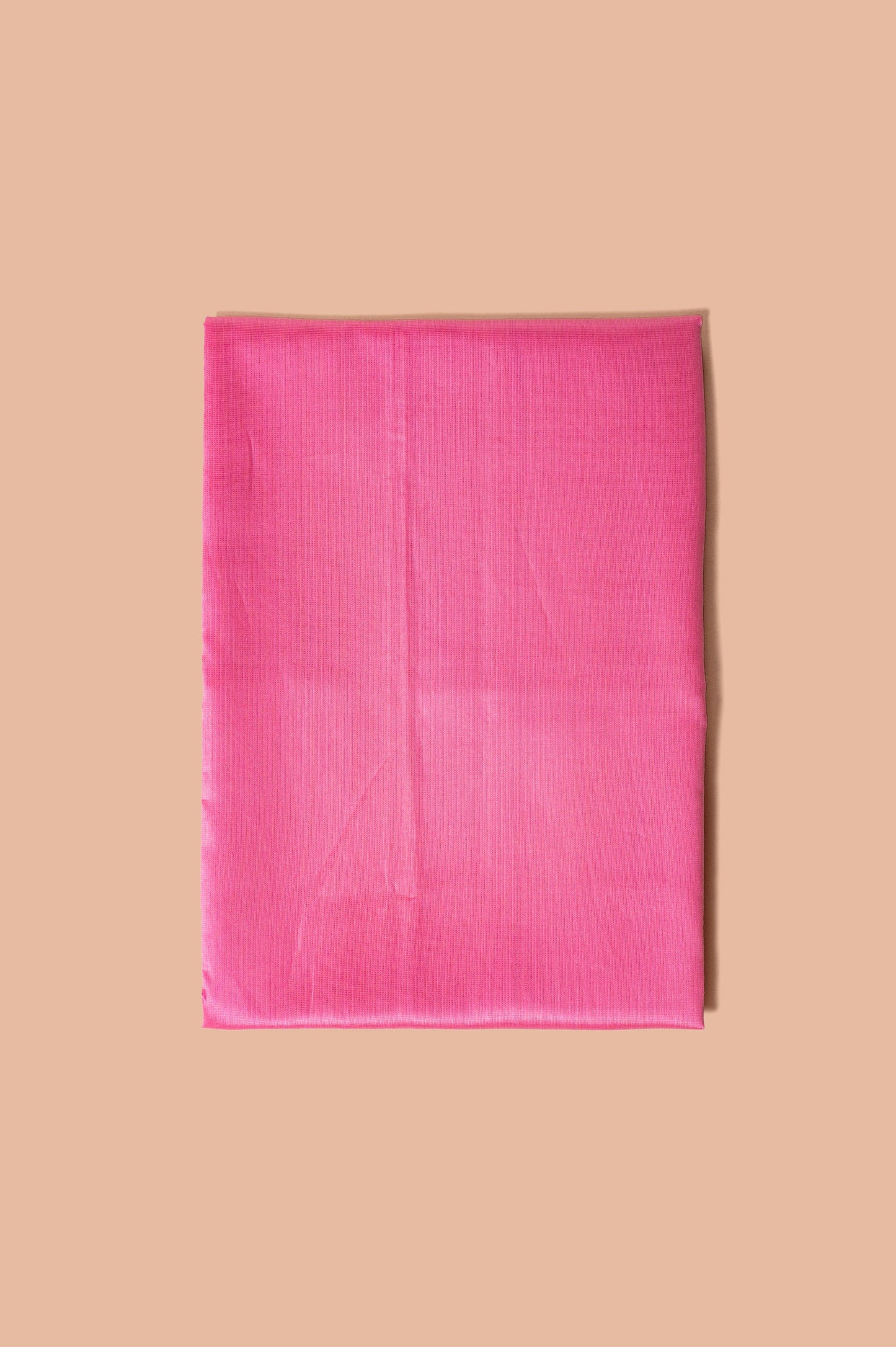 Handwoven Pink Banarasi Net Suit Piece