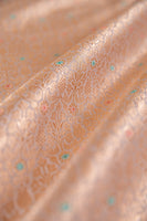 Handwoven Grey Silk Blouse Fabric