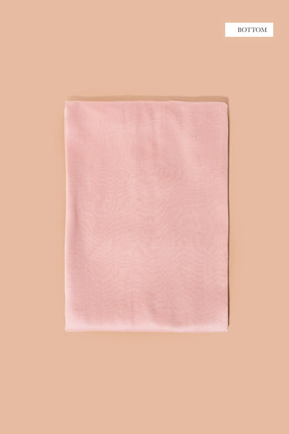 Handwoven Pink Chanderi Suit Piece