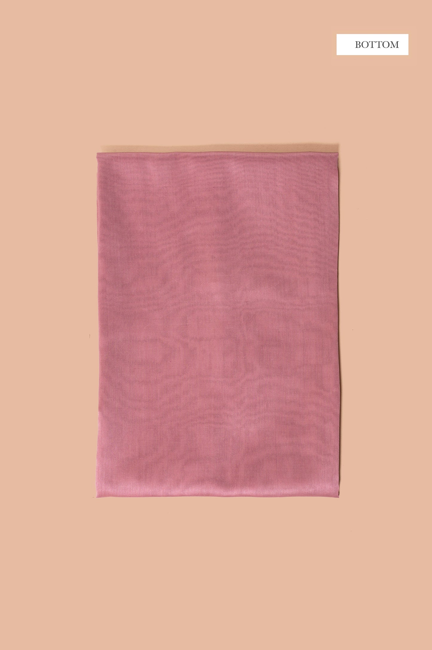 Handwoven Pink Chanderi Suit Piece