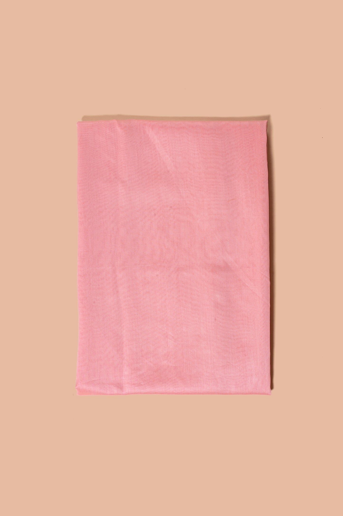 Handwoven Pink Chanderi Suit Piece