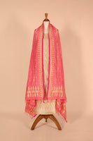 Handwoven Beige Silk Suit Piece