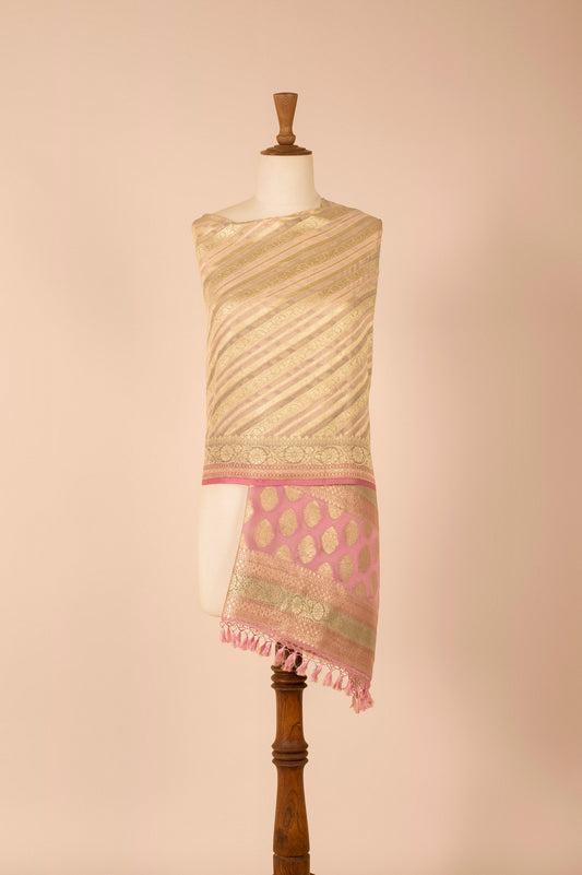 Handwoven Multicolor Georgette Dupatta