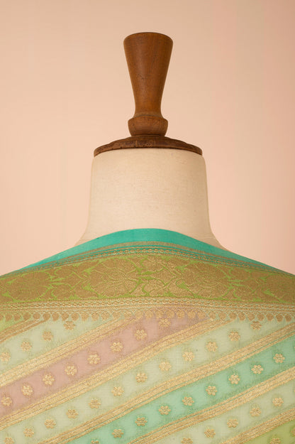 Handwoven Multicolor Georgette Dupatta