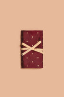 Handwoven Garnet Silk Blouse Fabric