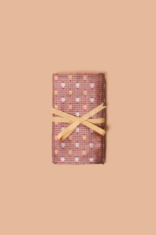 Handwoven Pink Silk Blouse Fabric