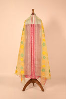 Handwoven Pink Silk Suit Piece