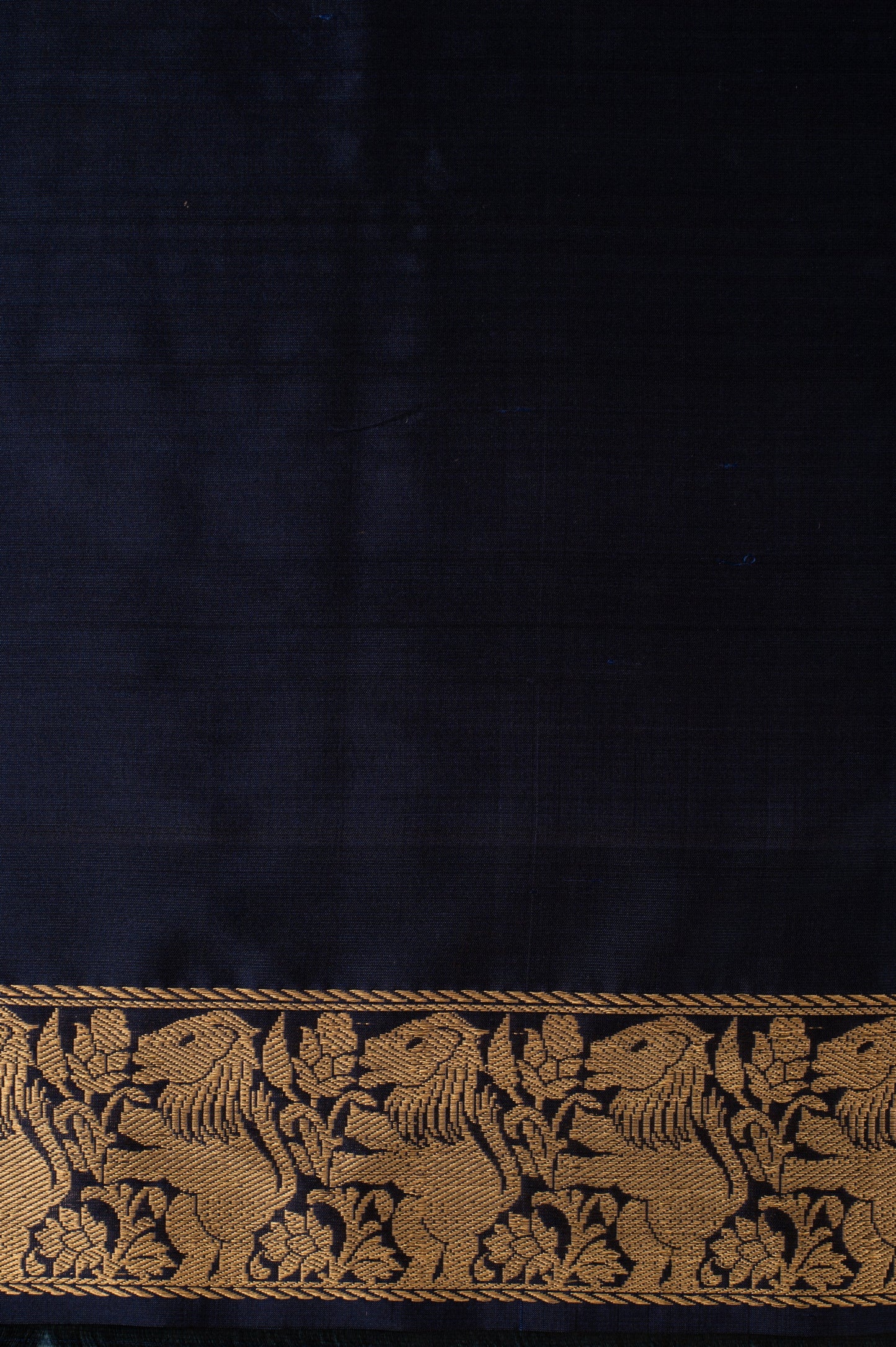 Handwoven Blue Silk Saree