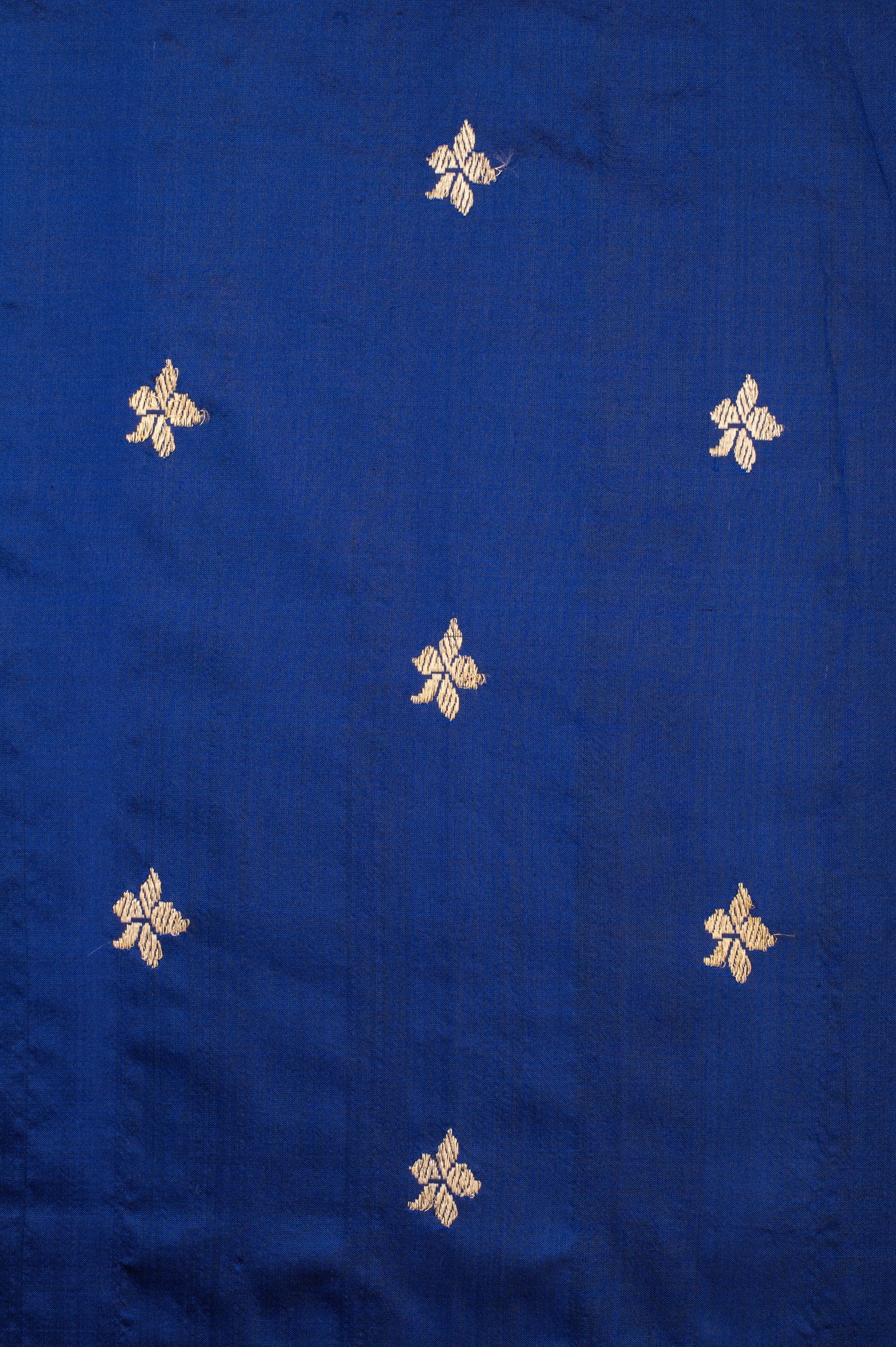 Handwoven Blue Silk Saree