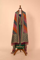Handwoven Multicolor Silk Suit Piece