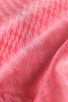 Handwoven French Pink Silk Blouse Fabric